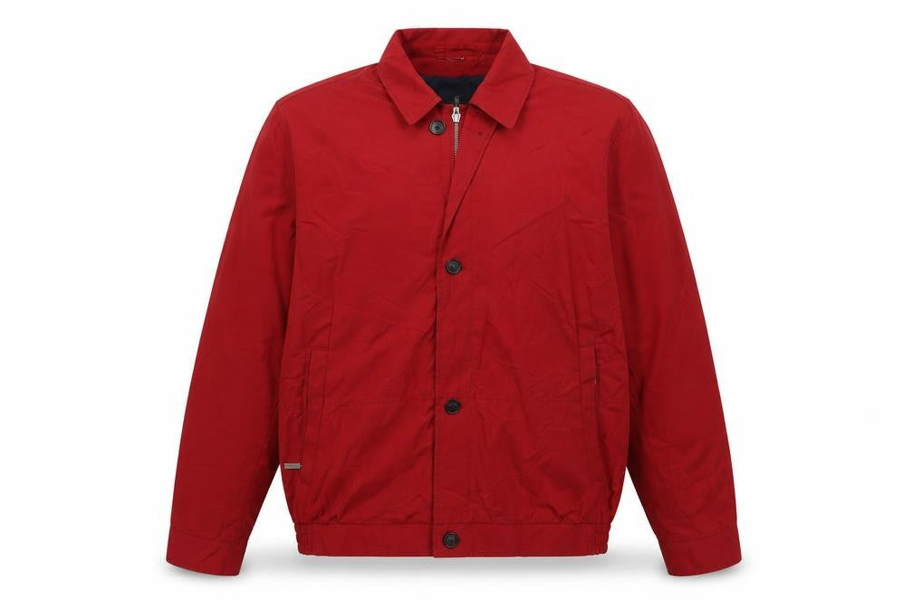 Bugatti Mens Red Jacket Size M Zip