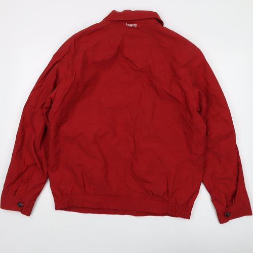 Bugatti Mens Red Jacket Size M Zip