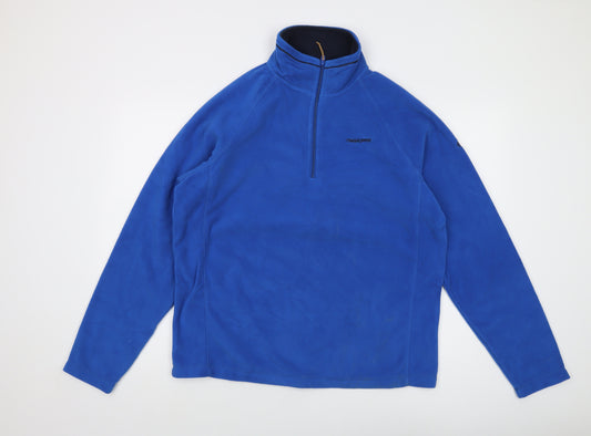 Craghoppers Mens Blue Polyester Pullover Sweatshirt Size L