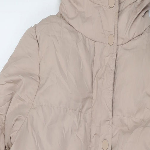 Threadbare Womens Pink Jacket Size 6 Zip