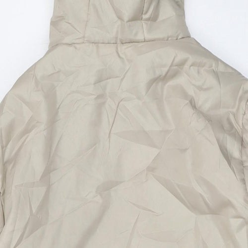 Anna de Lancay Womens Beige Jacket Size M Zip