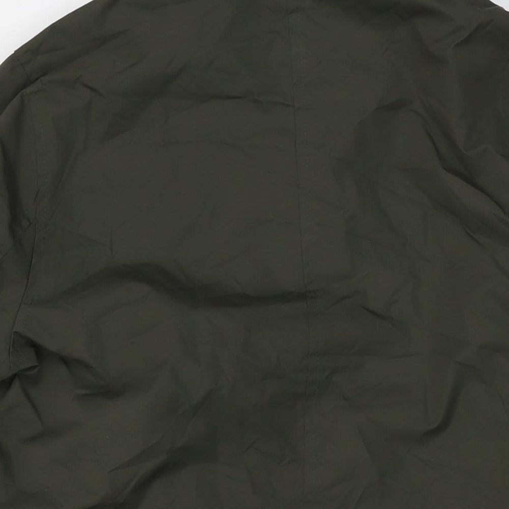 French Connection Mens Green Jacket Size M Button