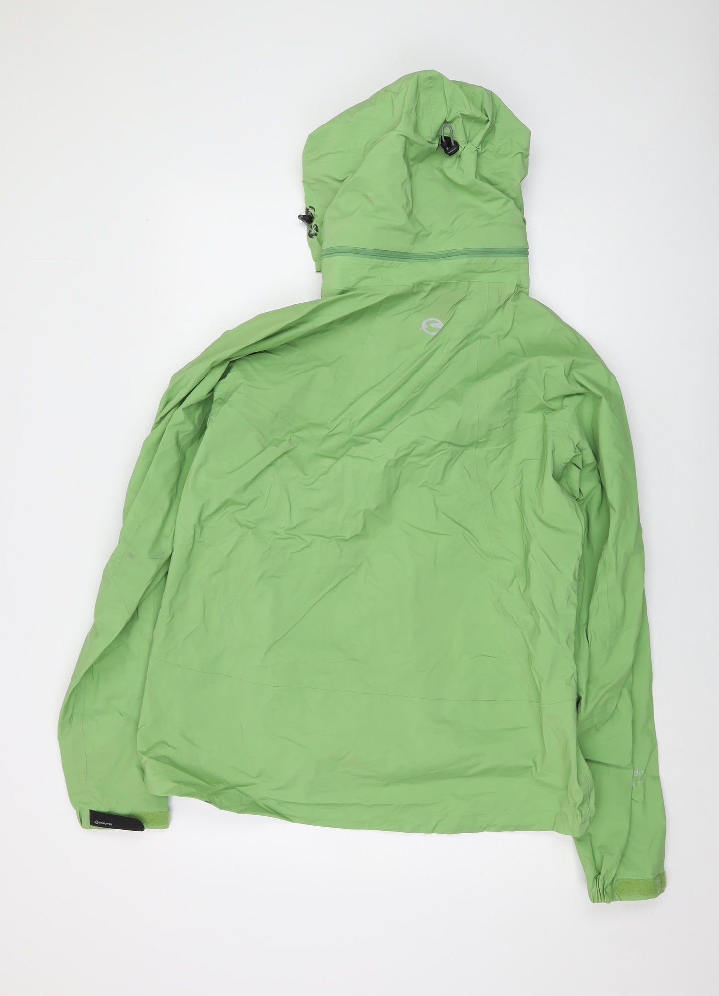 Sprayway Womens Green Jacket Size 16 Zip