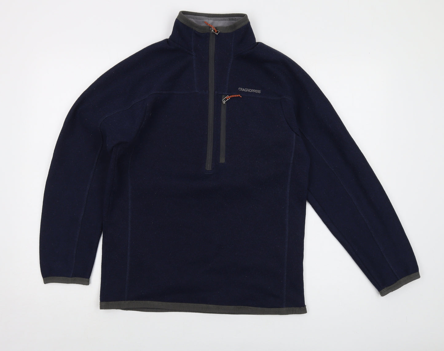 Craghoppers Mens Blue Polyester Pullover Sweatshirt Size S