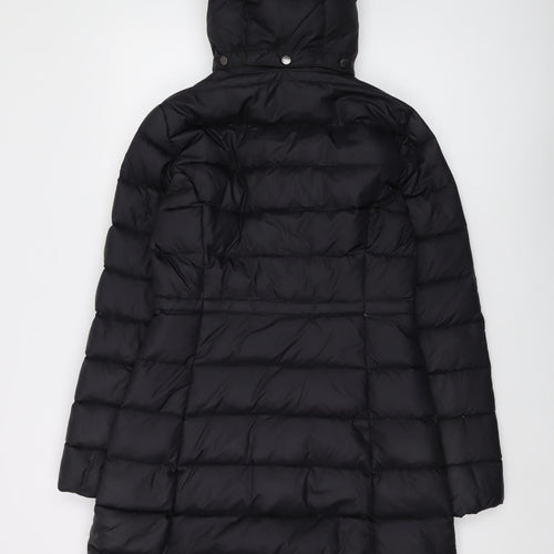 United Colors of Benetton Womens Black Jacket Size 10 Zip