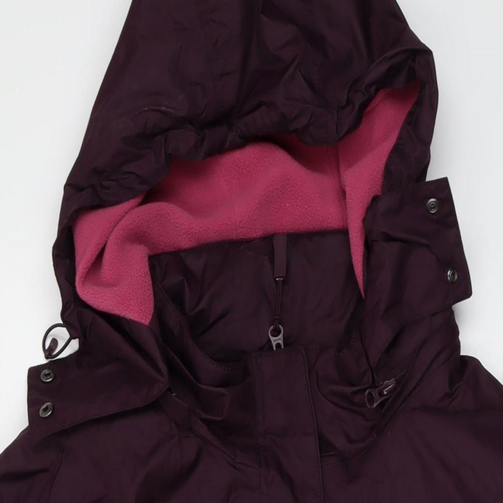 Maine Womens Purple Jacket Size 20 Zip