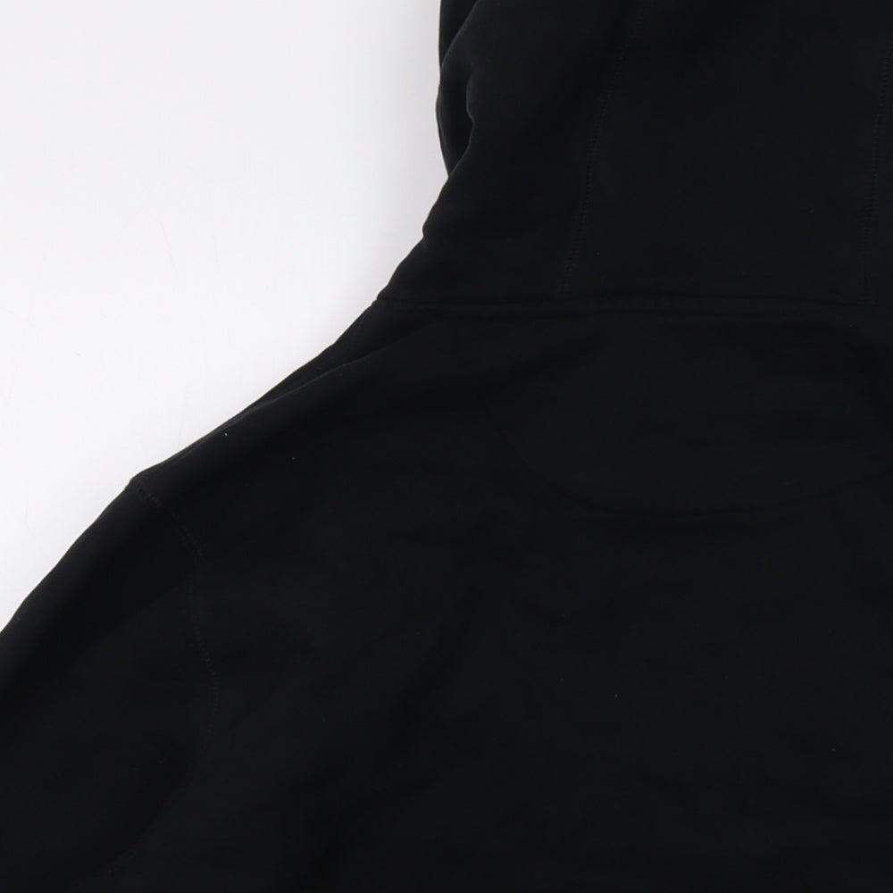 Firetrap Mens Black Cotton Pullover Hoodie Size XL