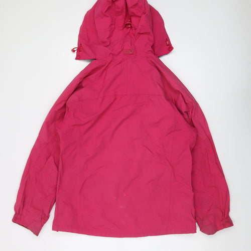 Mountain Life Womens Pink Jacket Size 12 Zip