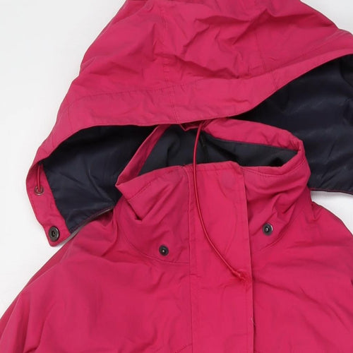 Mountain Life Womens Pink Jacket Size 12 Zip
