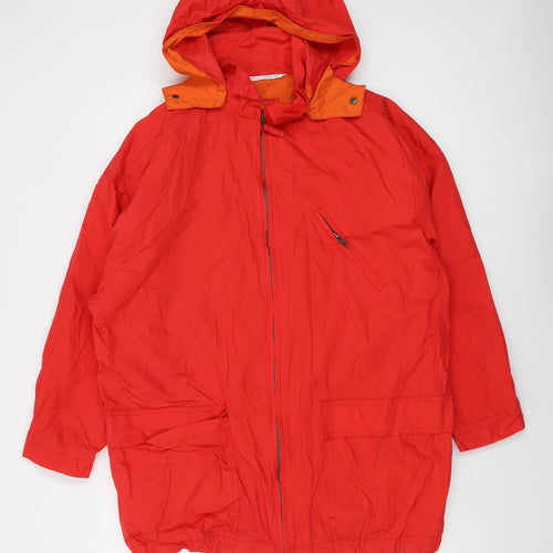 Marks and Spencer Boys Red Jacket Size 13-14 Years Zip