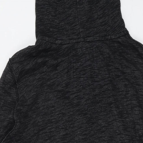 Hollister Mens Grey Cotton Full Zip Hoodie Size M