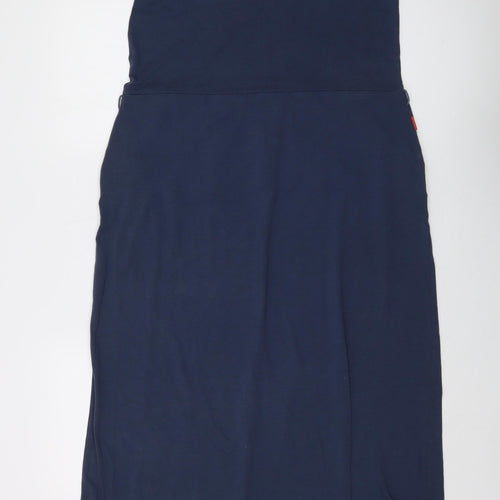 Craghoppers Womens Blue Polyester A-Line Size 16 V-Neck Pullover