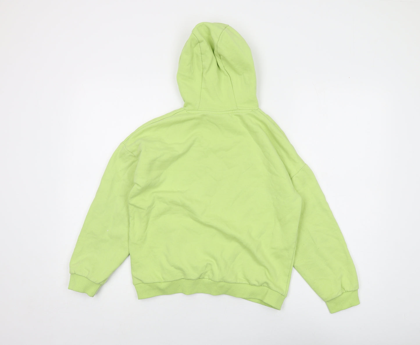 Sonic Boys Grey Cotton Pullover Hoodie Size 11-12 Years Pullover
