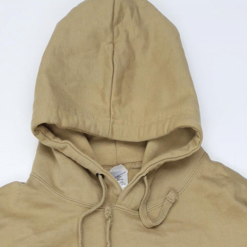 Take That Mens Beige Cotton Pullover Hoodie Size XL