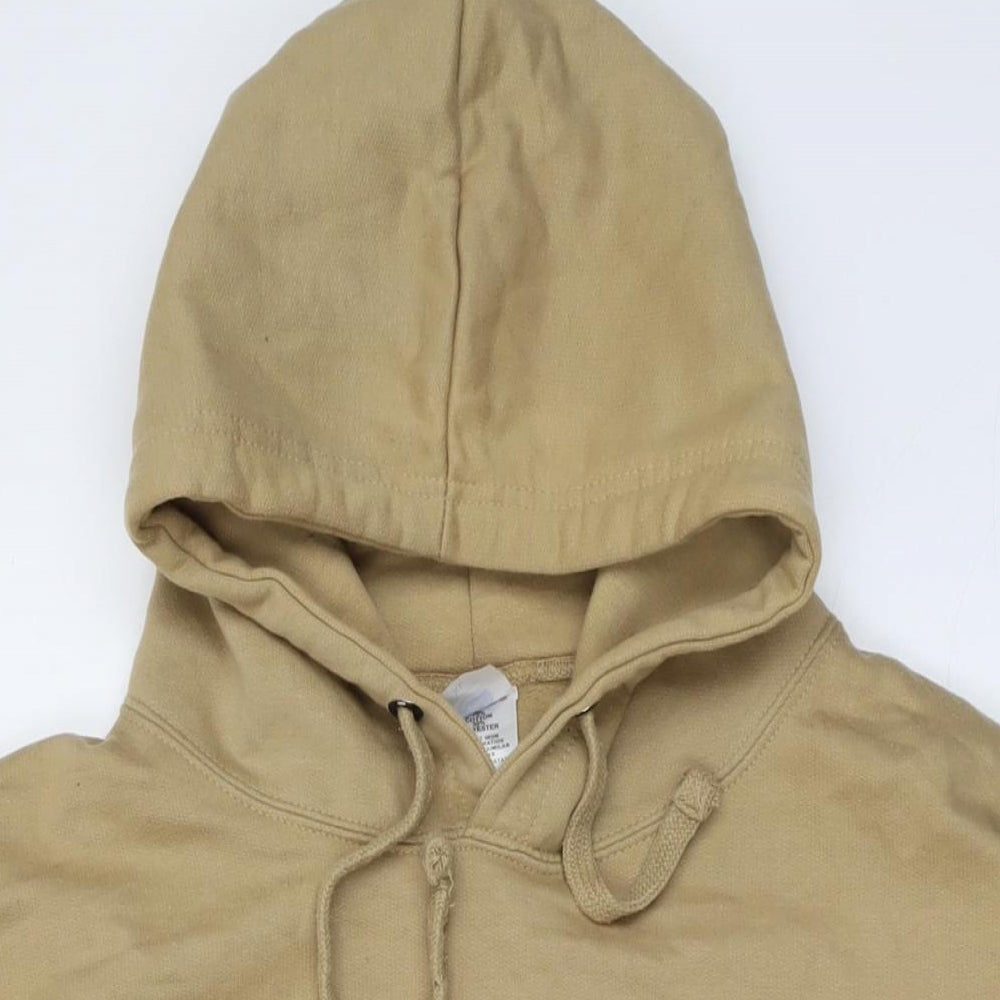 Take That Mens Beige Cotton Pullover Hoodie Size XL