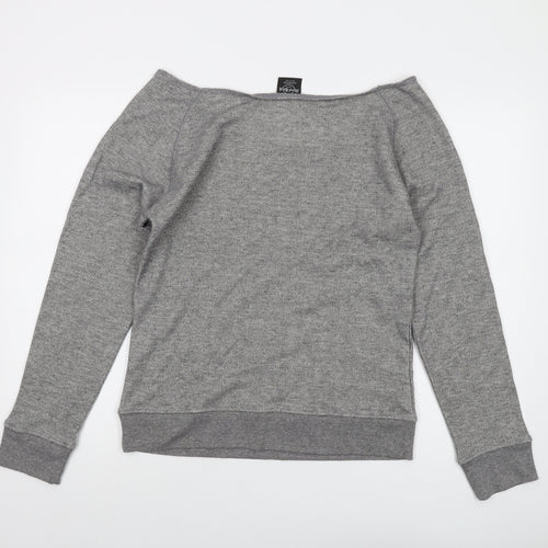 Hard Rock Womens Grey Cotton Pullover Sweatshirt Size 2XL Pullover