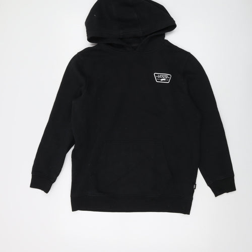 VANS Mens Black Polyester Pullover Hoodie Size L