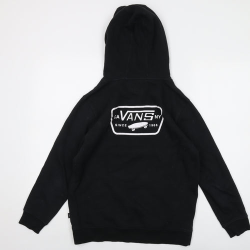 VANS Mens Black Polyester Pullover Hoodie Size L