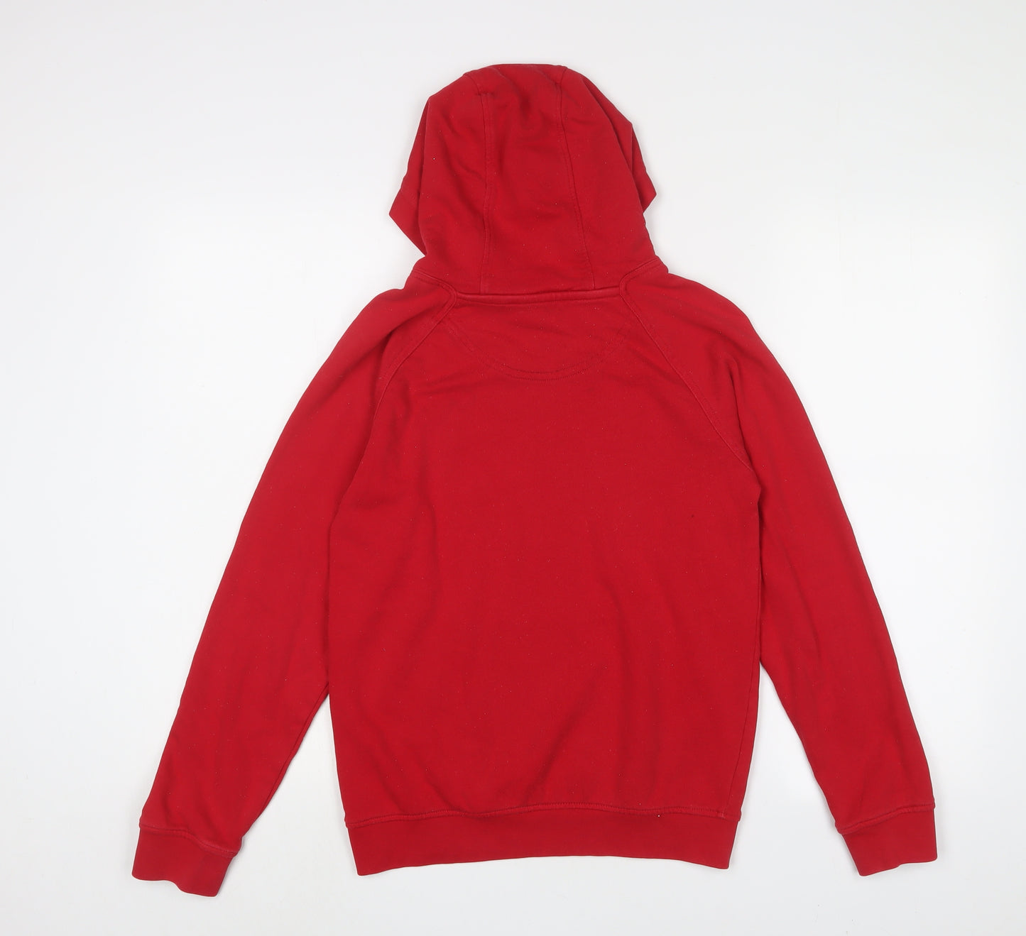 Henri Lloyd Boys Red Cotton Pullover Hoodie Size 12-13 Years Pullover - Logo, Embroidered