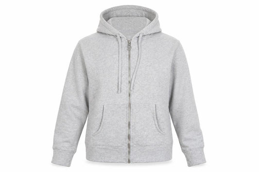 THE WHITE COMPANY Womens Grey Cotton Full Zip Hoodie Size XS Zip
