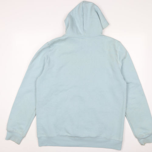 Sesalt Cornwall Womens Blue Cotton Pullover Hoodie Size 18 Pullover