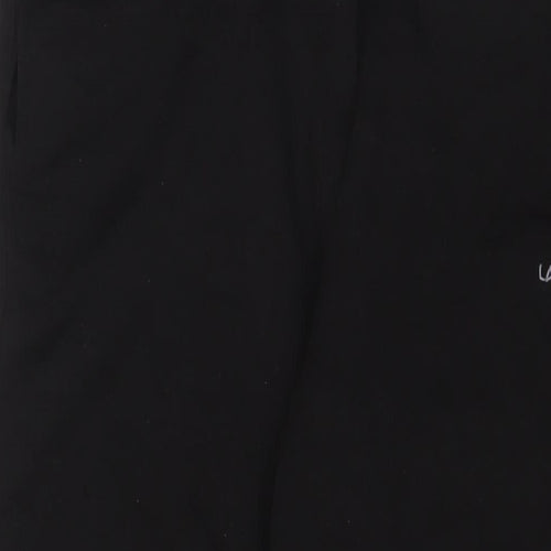 LA Gear Womens Black Cotton Jogger Trousers Size 18 L31 in Regular Drawstring