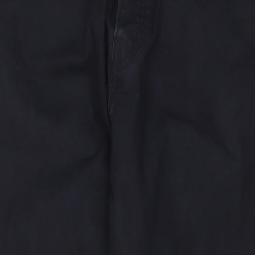 Levi's Mens Black Cotton Wide-Leg Jeans Size 34 in L32 in Regular Button