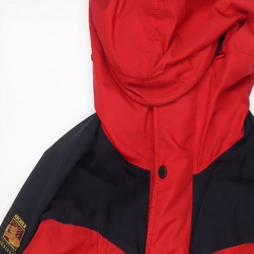 Paramo Mens Red Jacket Coat Size XL Zip - Estimated Size XL