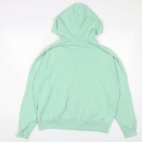 Hush Womens Green Cotton Pullover Hoodie Size S Pullover