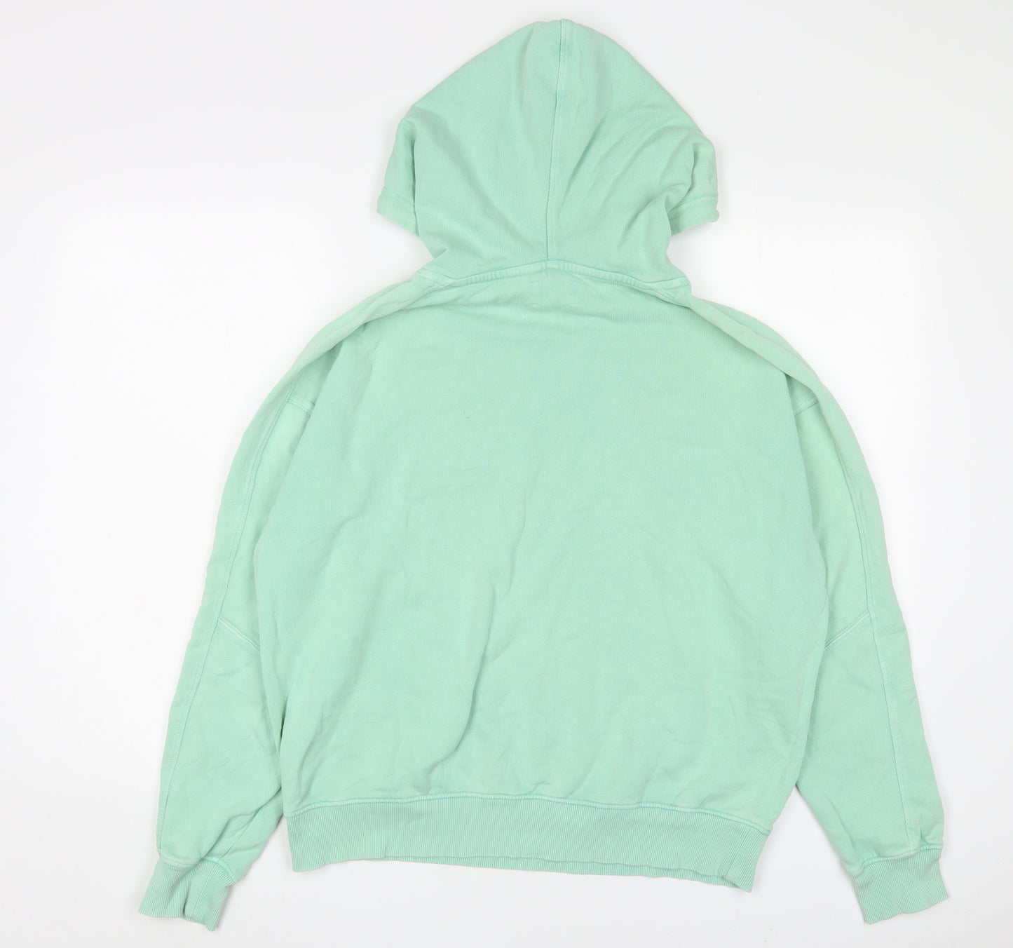 Hush Womens Green Cotton Pullover Hoodie Size S Pullover