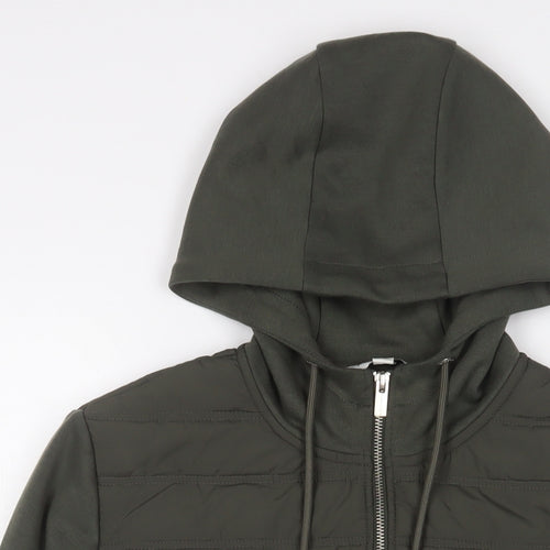Autograph Mens Green Jacket Size M Zip - Logo