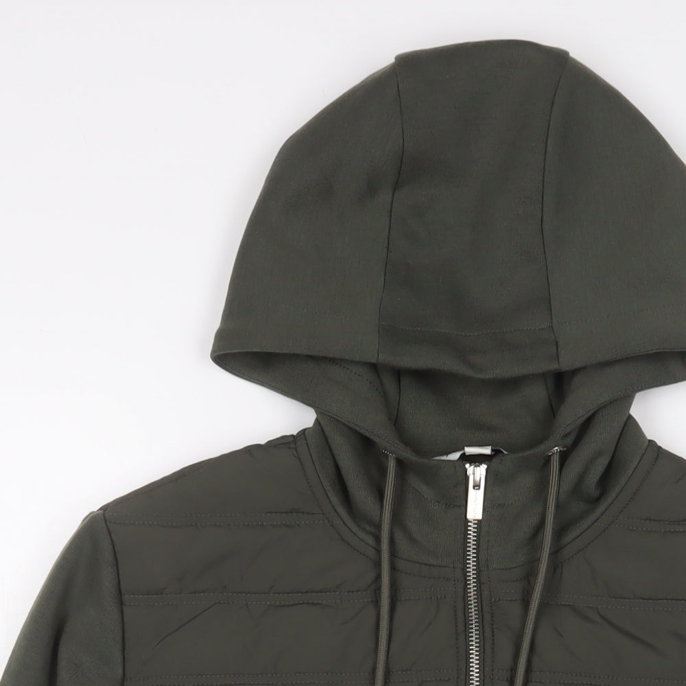 Autograph Mens Green Jacket Size M Zip - Logo