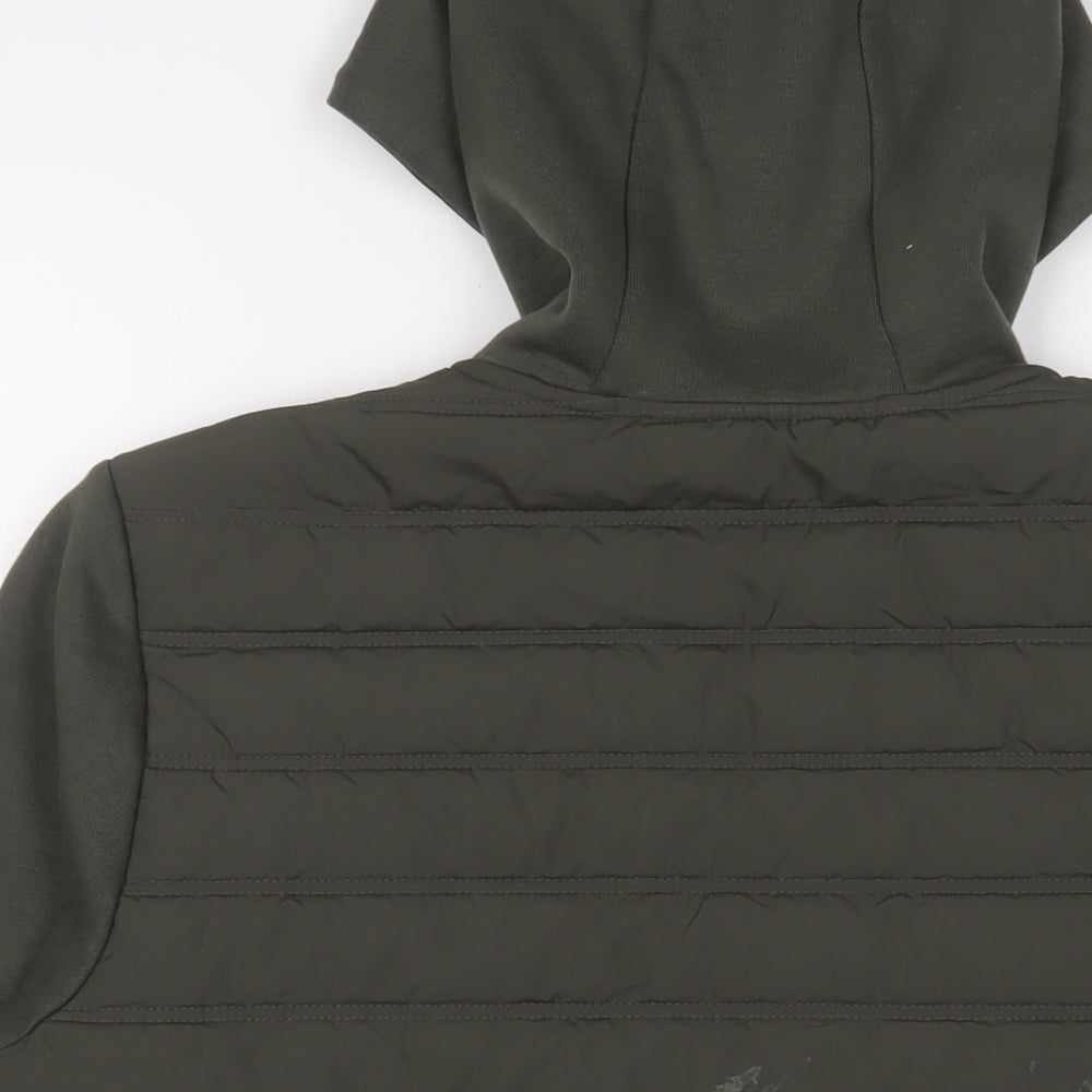 Autograph Mens Green Jacket Size M Zip - Logo
