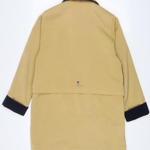 Bond Womens Yellow Jacket Size 10 Button