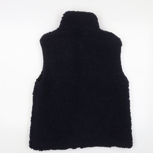 Whistles Womens Blue Gilet Jacket Size S Zip