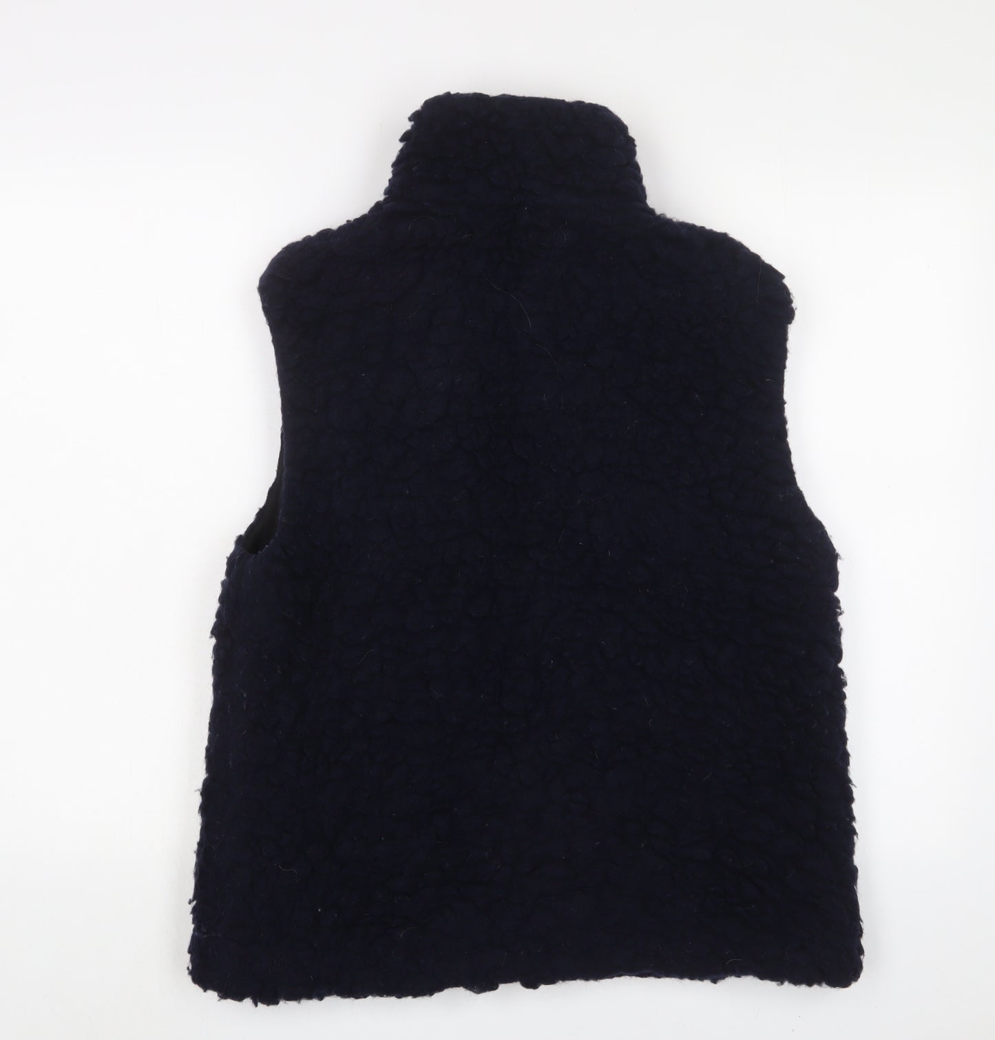 Whistles Womens Blue Gilet Jacket Size S Zip