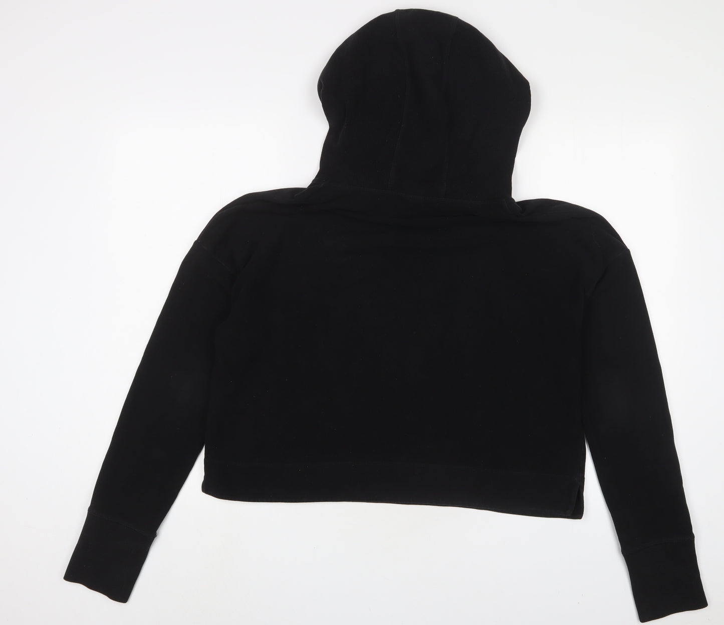 Sweaty Betty Womens Black Acrylic Pullover Hoodie Size XL Pullover - Logo