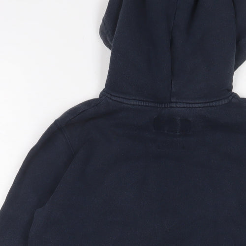 Jack Wills Womens Blue Cotton Pullover Hoodie Size 8 Pullover - Logo