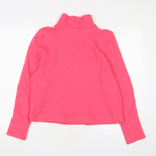 COS Womens Pink Round Neck Wool Pullover Jumper Size M