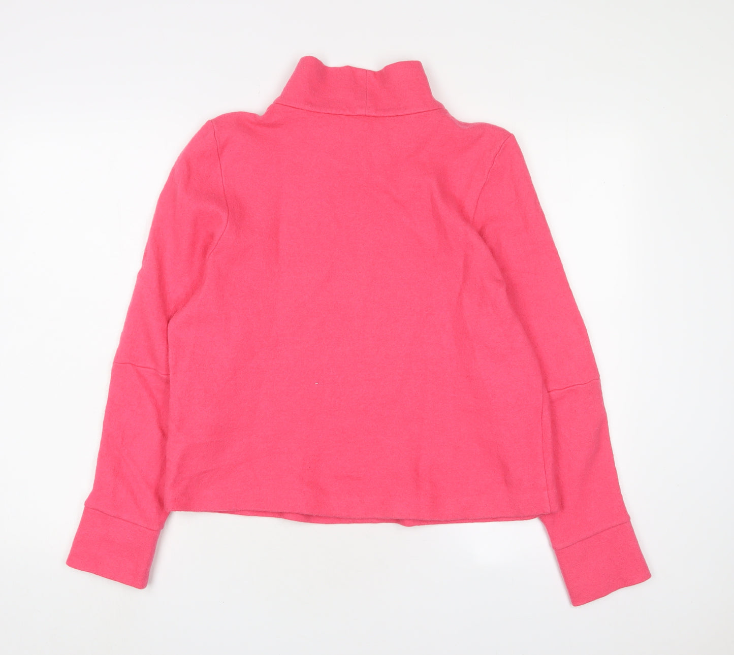 COS Womens Pink Round Neck Wool Pullover Jumper Size M