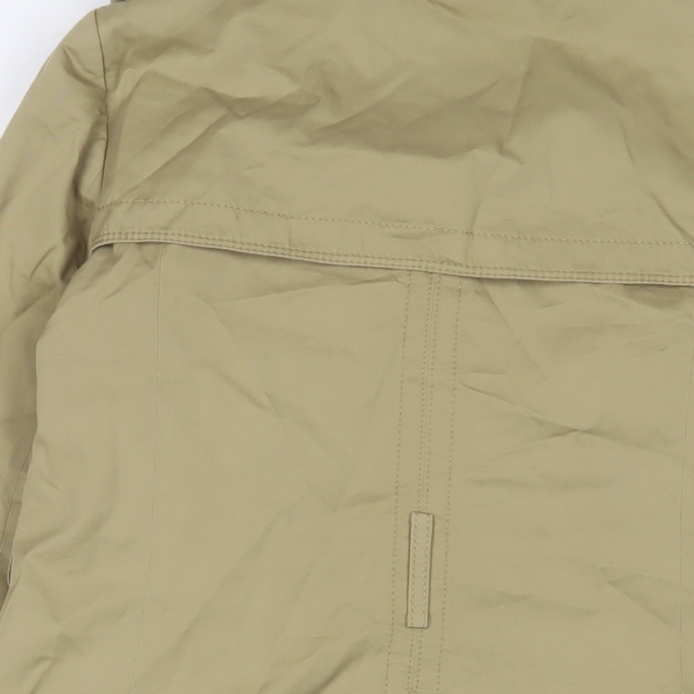 Banana Republic Womens Beige Overcoat Coat Size XS Button