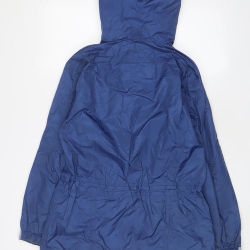 Artic Storm Womens Blue Jacket Coat Size 10 Zip - Logo, Embroidered
