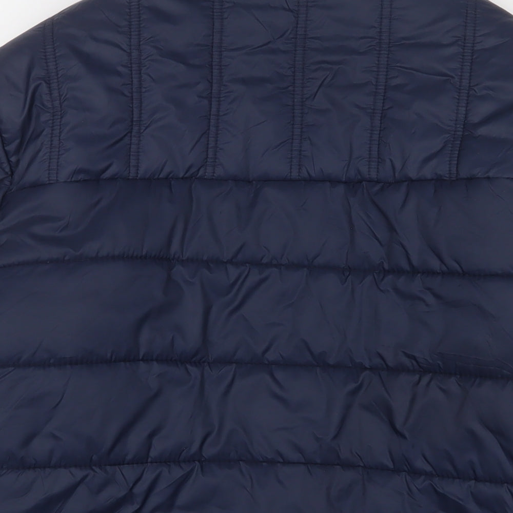 Regatta Mens Blue Puffer Jacket Jacket Size M Zip - Estimated size