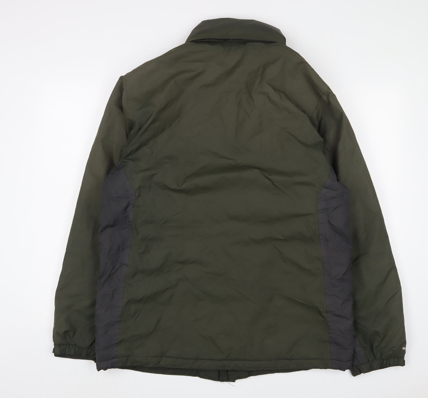 Regatta Mens Green Jacket Coat Size L Zip - Logo