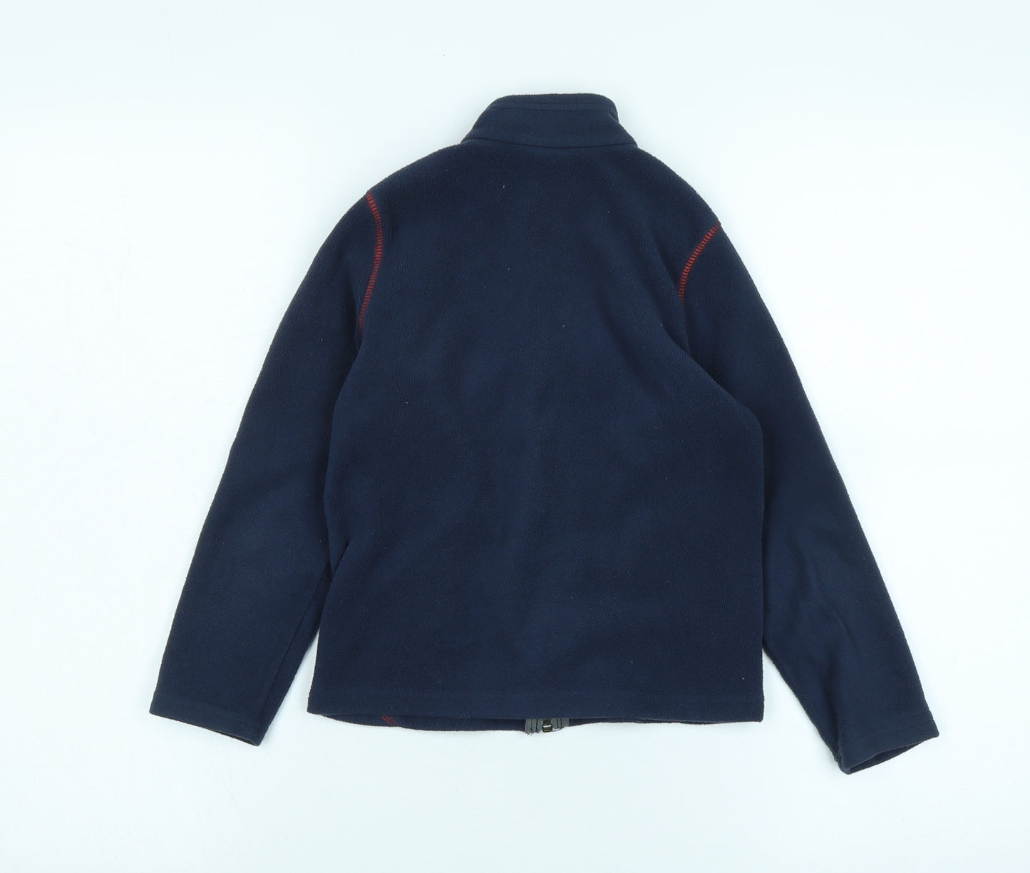 DECATHLON Boys Blue Jacket Size 5-6 Years Zip - Logo