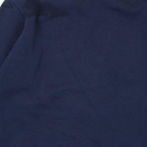 Marks and Spencer Womens Blue Cotton Blend Pullover Sweatshirt Size M