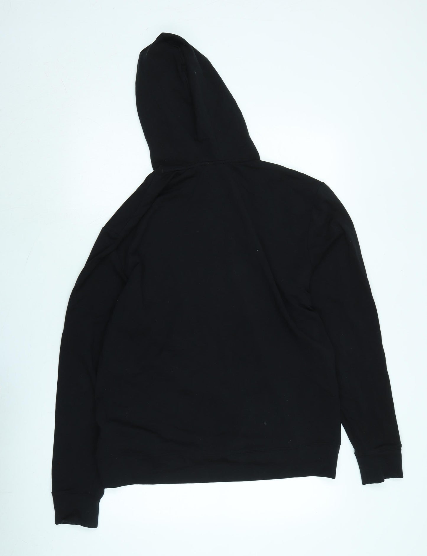 Autograph Womens Black Polyester Pullover Hoodie Size L