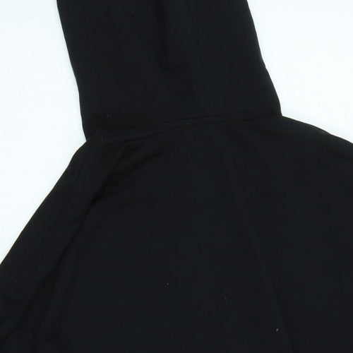 Autograph Womens Black Polyester Pullover Hoodie Size L