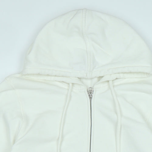 Marks and Spencer Womens Ivory Jacket Size 14 Zip