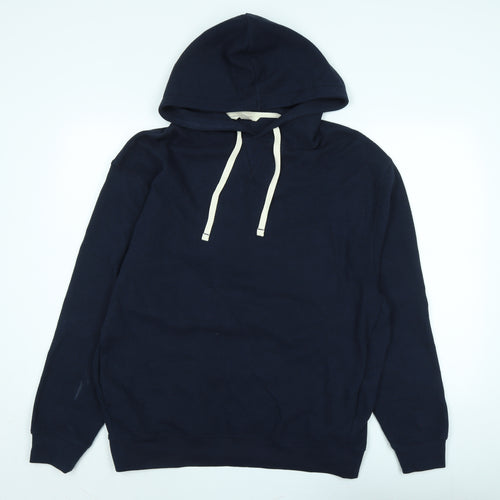 Marks and Spencer Mens Blue Solid Cotton One Piece Size M - Lounge Top
